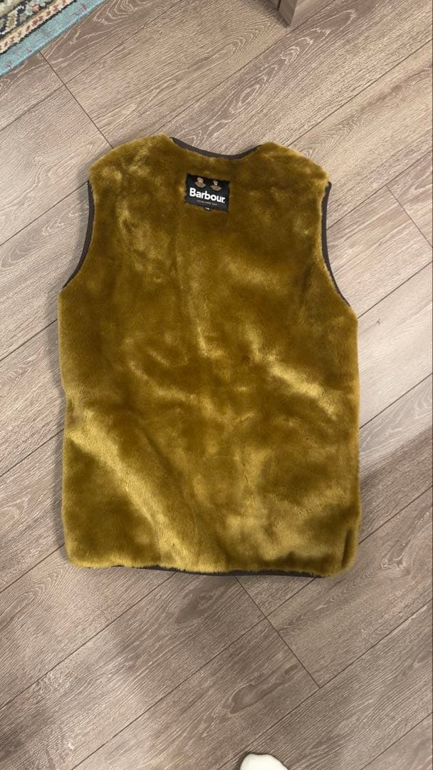 Barbour バブアー ファーライナー ベスト サイズ38 未使用