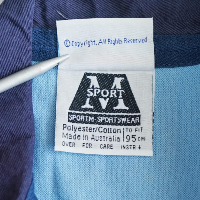 古着 90sビンテージ NSW TOOHEYS BLUES ラガーシャツ