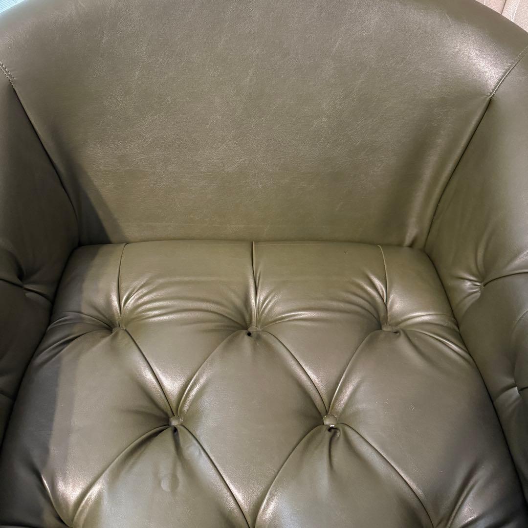 美品 『maruni』マルニ ベルサイユ シングル ソファー 36万 本革