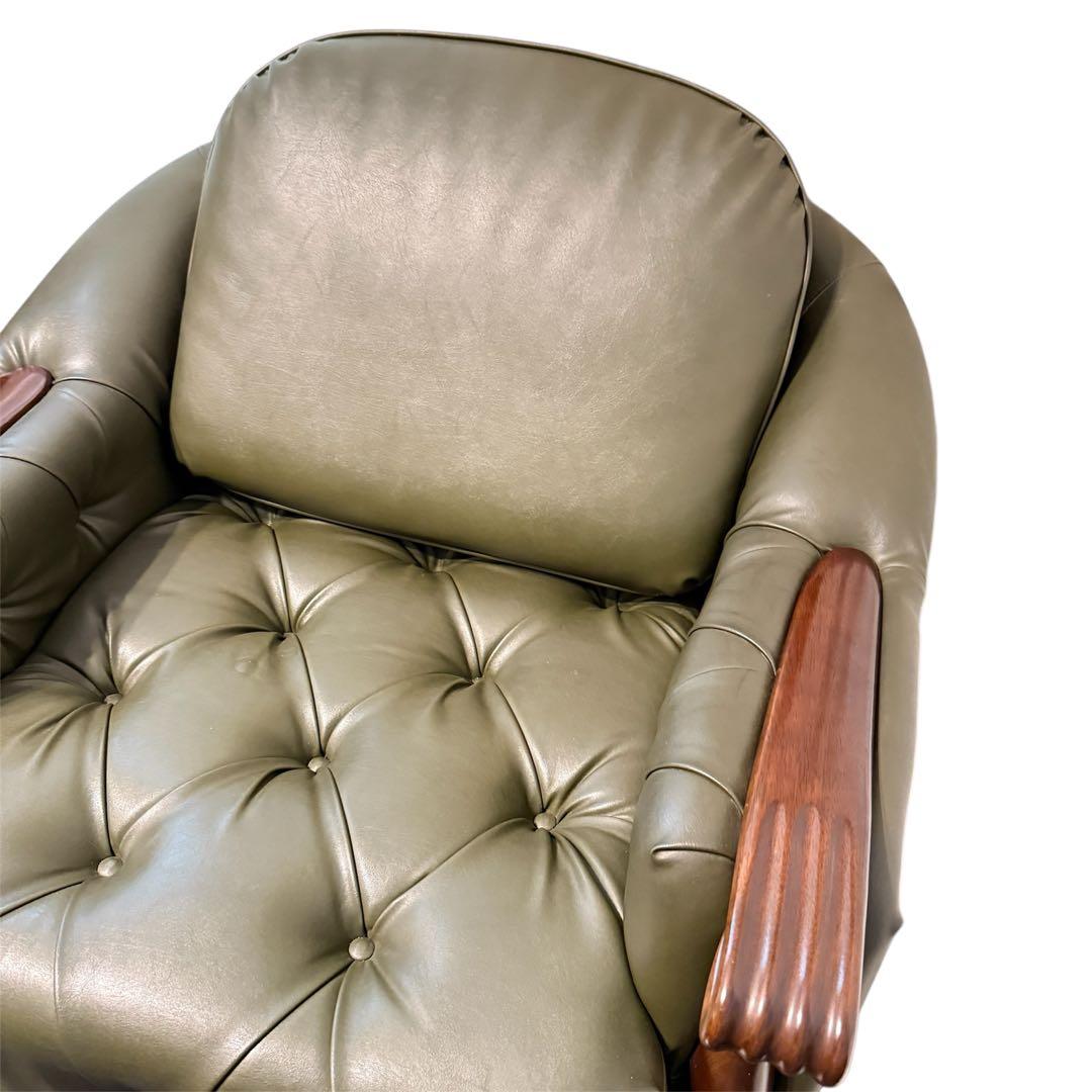 美品 『maruni』マルニ ベルサイユ シングル ソファー 36万 本革