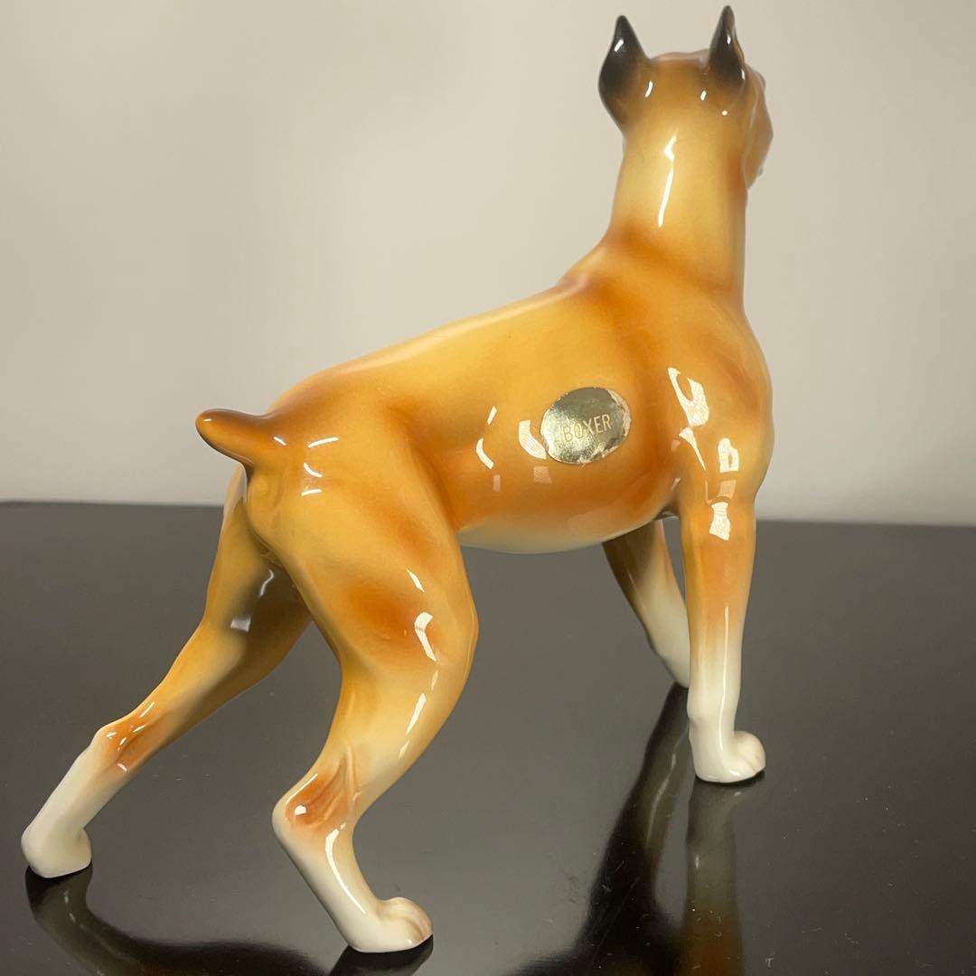 【美品・希少】加藤工芸 陶器製 犬の置物 4体セット KATO KOGEI