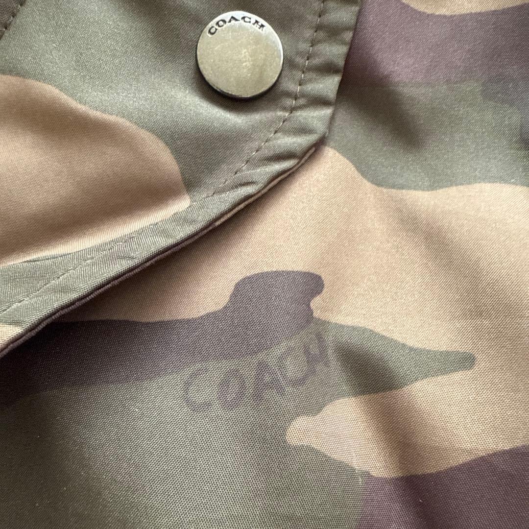 ！！さんぺー！！メンズCOACH 迷彩×カーキ　ナイロンジャケット