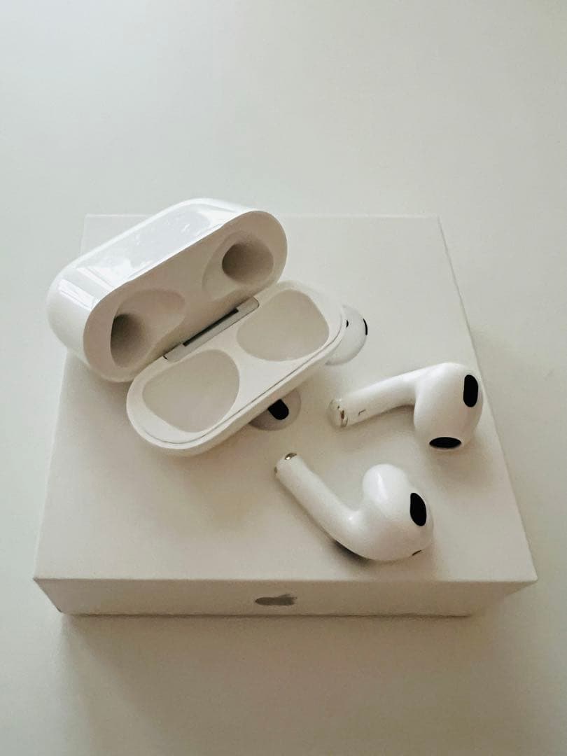 【動作良好】AirPods 第3世代 本体・箱・説明書付き