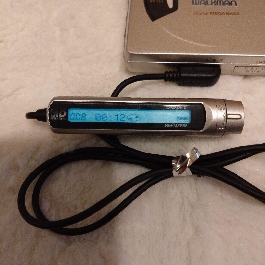 SONY MDウォークマン［MZ-E55］