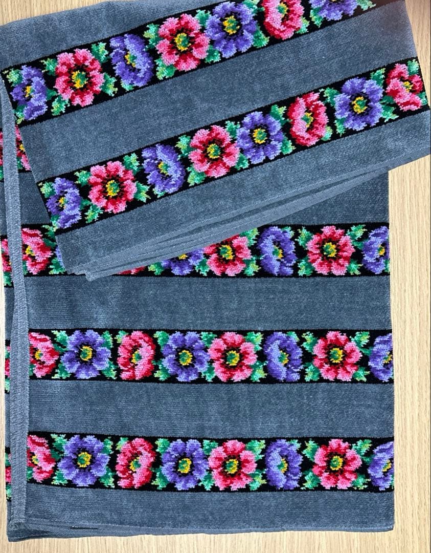 フェイラー　インテリアクロス　バスタオル　膝掛け　美品　FEILER