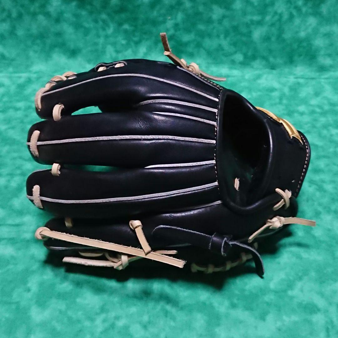 【美品】SSK 硬式内野手用 スペシャルメイクアップ ブラック×キャメル