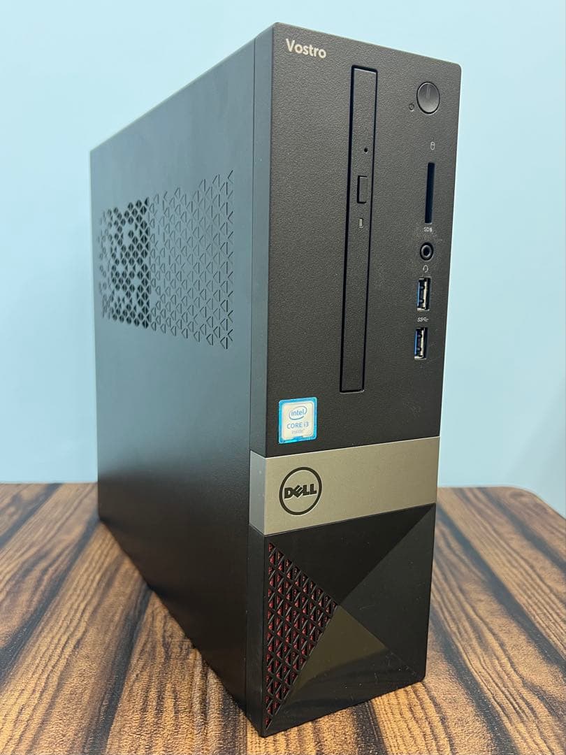 Windowsデスクトップ Dell i3 8GB SSD128GB+500GB office Wi-Fi