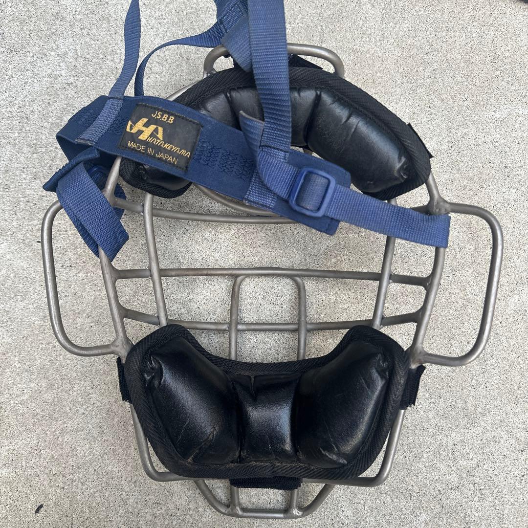 ハタケヤマ キャッチャー防具 限定色 軟式 大人 野球 捕手 フルセット