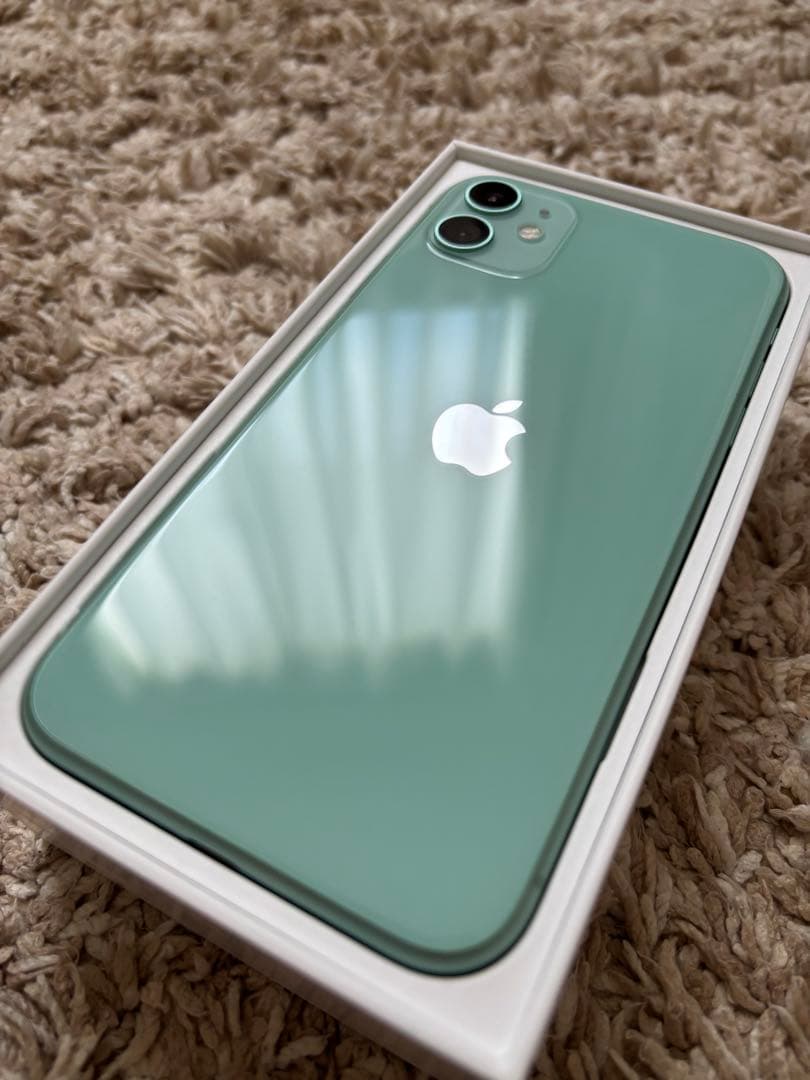 【値下げ】Apple iPhone 11 グリーン 128GB 美品