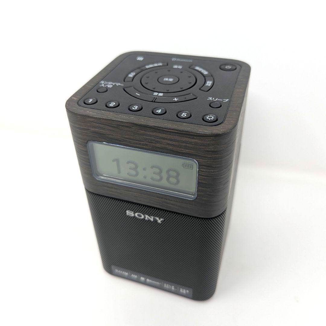 SONY SRF-V1BT ブラック 木目調 Bluetoothラジオ