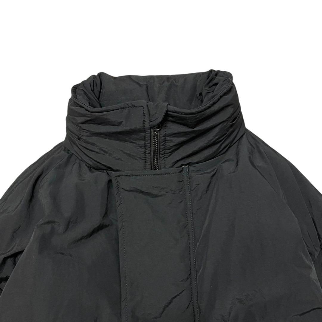 【美品】USED 00s 中綿入り モンスターパーカー ブラック ナイロンJKT