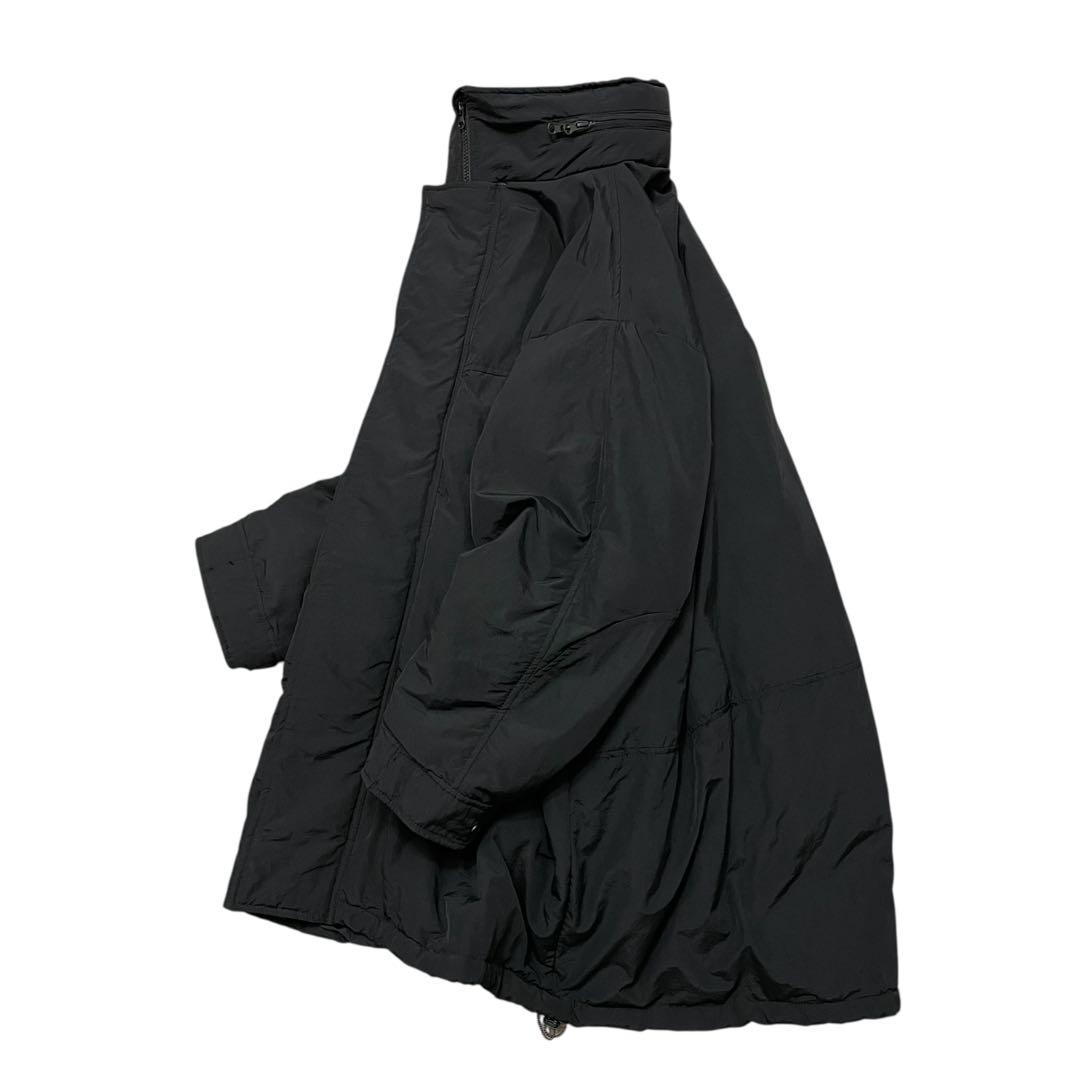 【美品】USED 00s 中綿入り モンスターパーカー ブラック ナイロンJKT