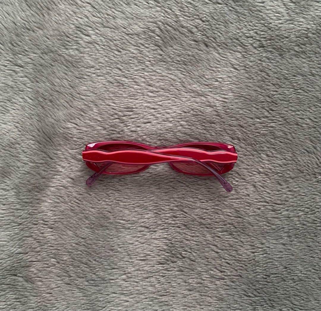 小物 2000s miumiu square sunglasses