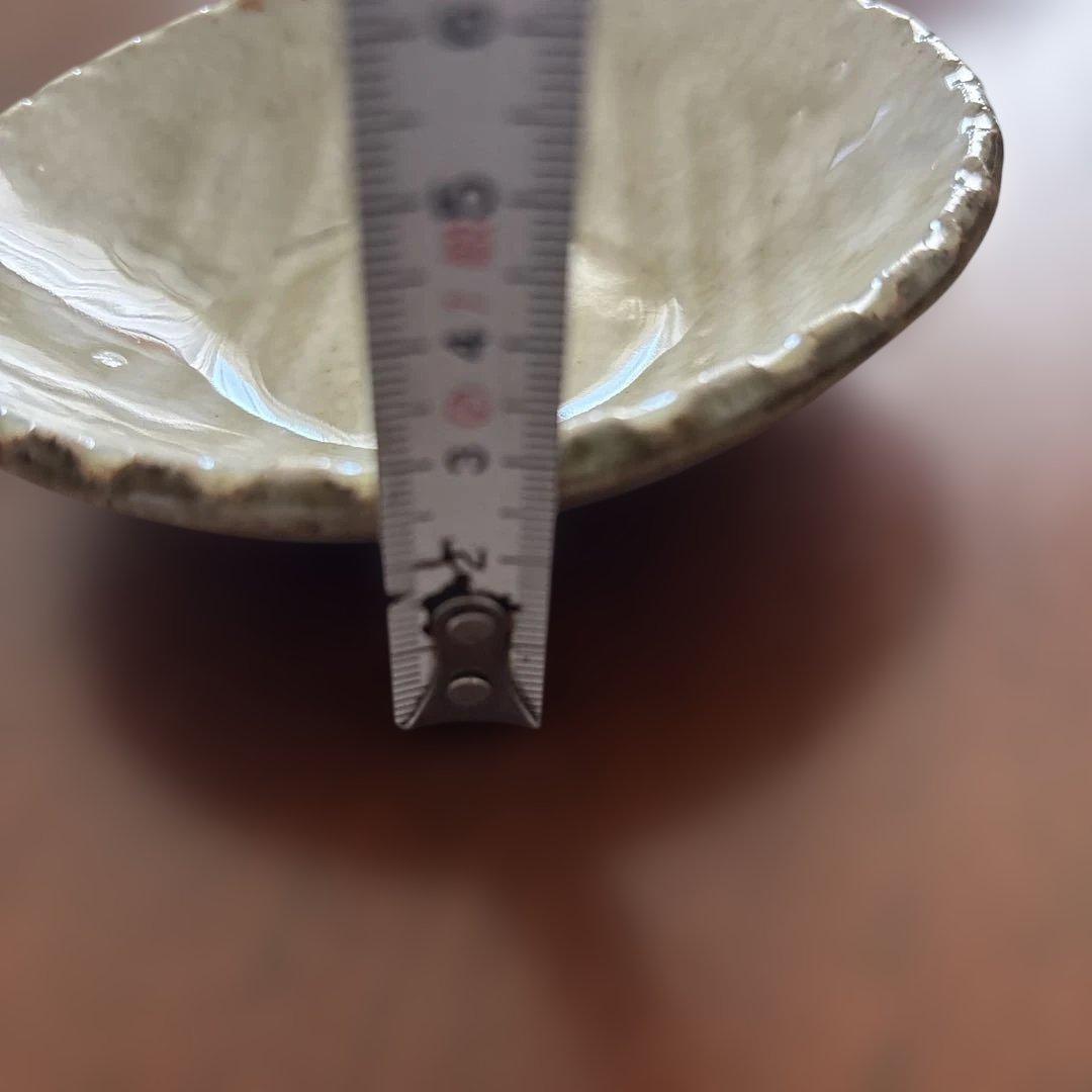 山口和声　4寸　小皿　スリップウェア　スリップウエア　4枚セット