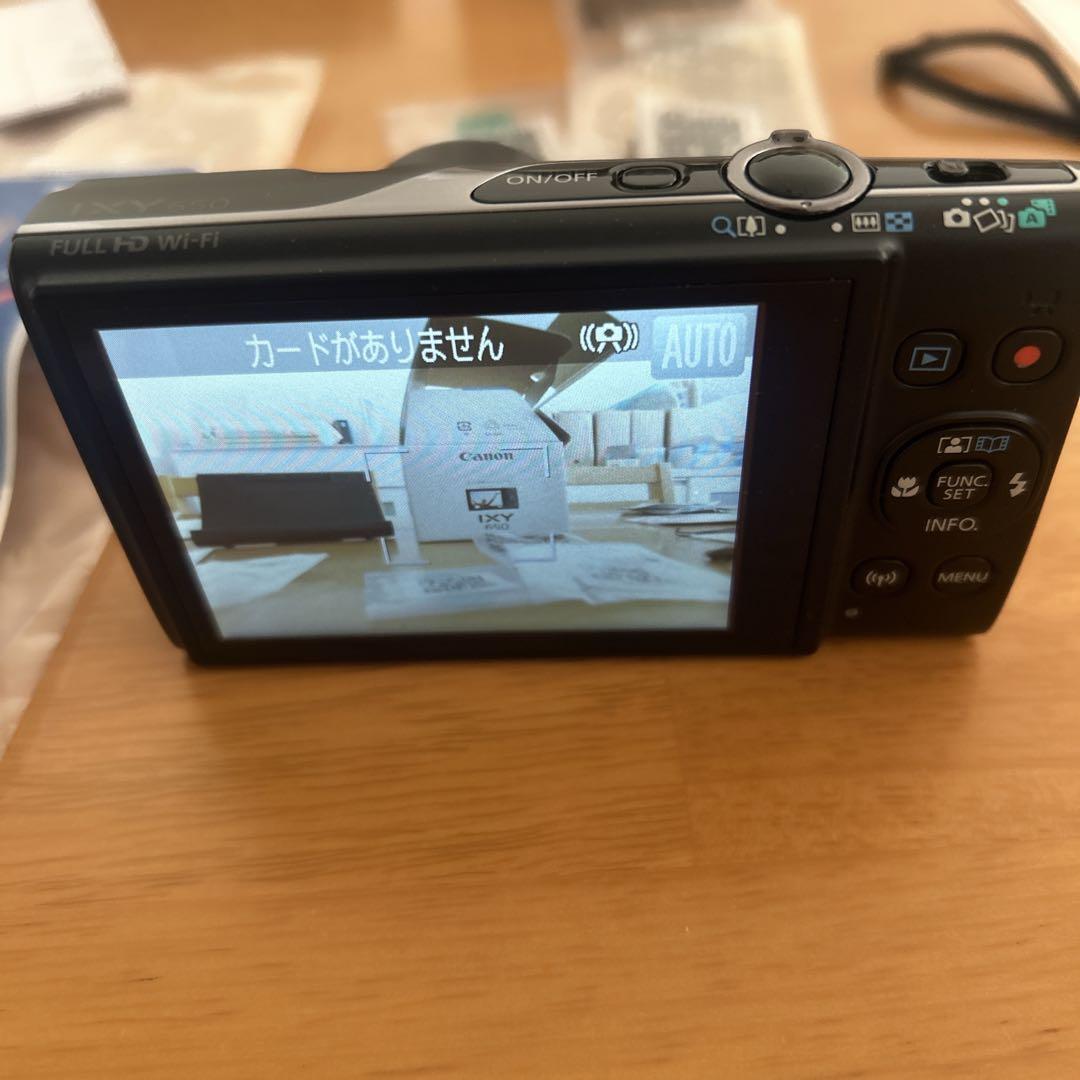 Canon IXY 650 コンパクトデジタルカメラ　ケース＆SDHCカード付き