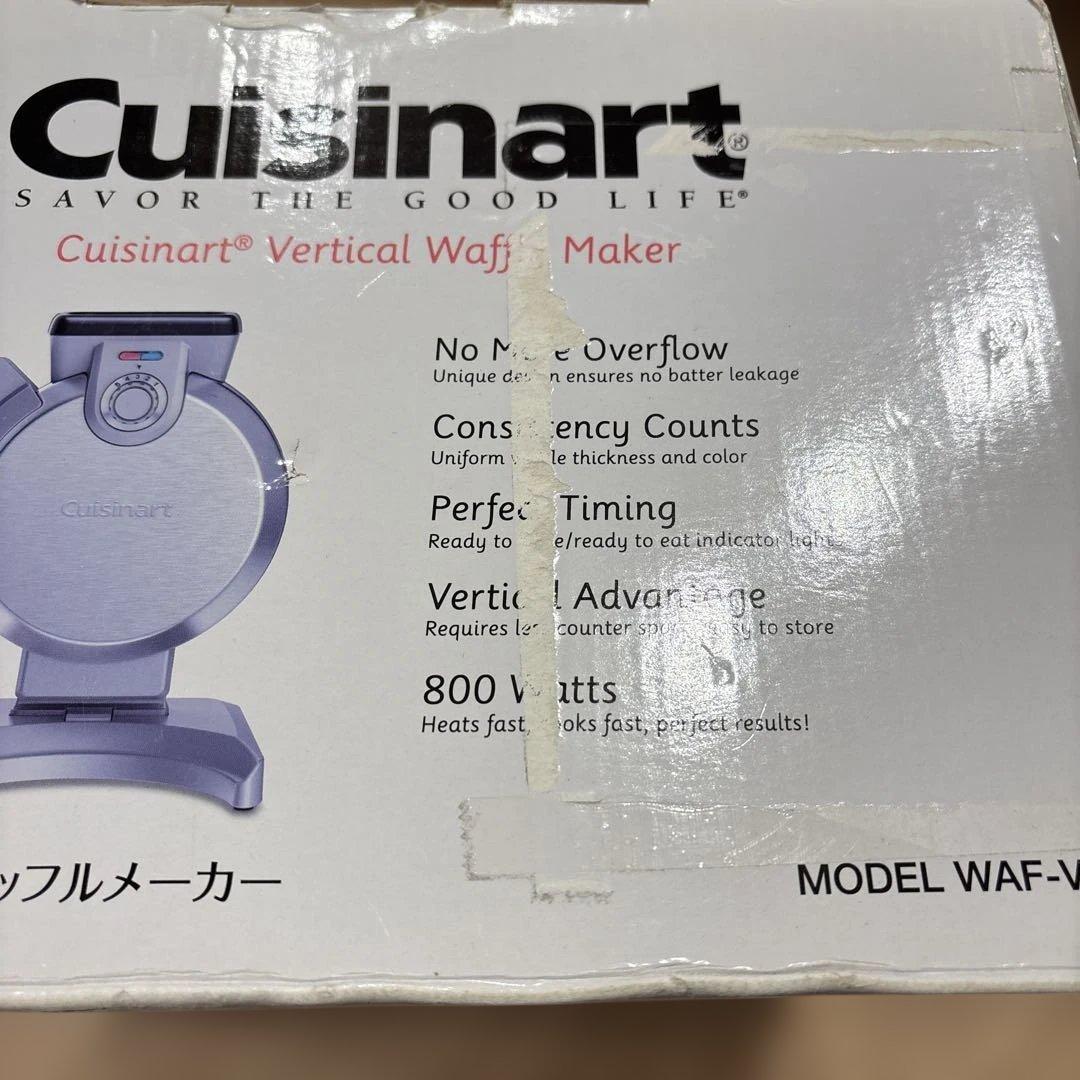 Cuisinart クイジナート 縦型ワッフルメーカー WAF-V100J