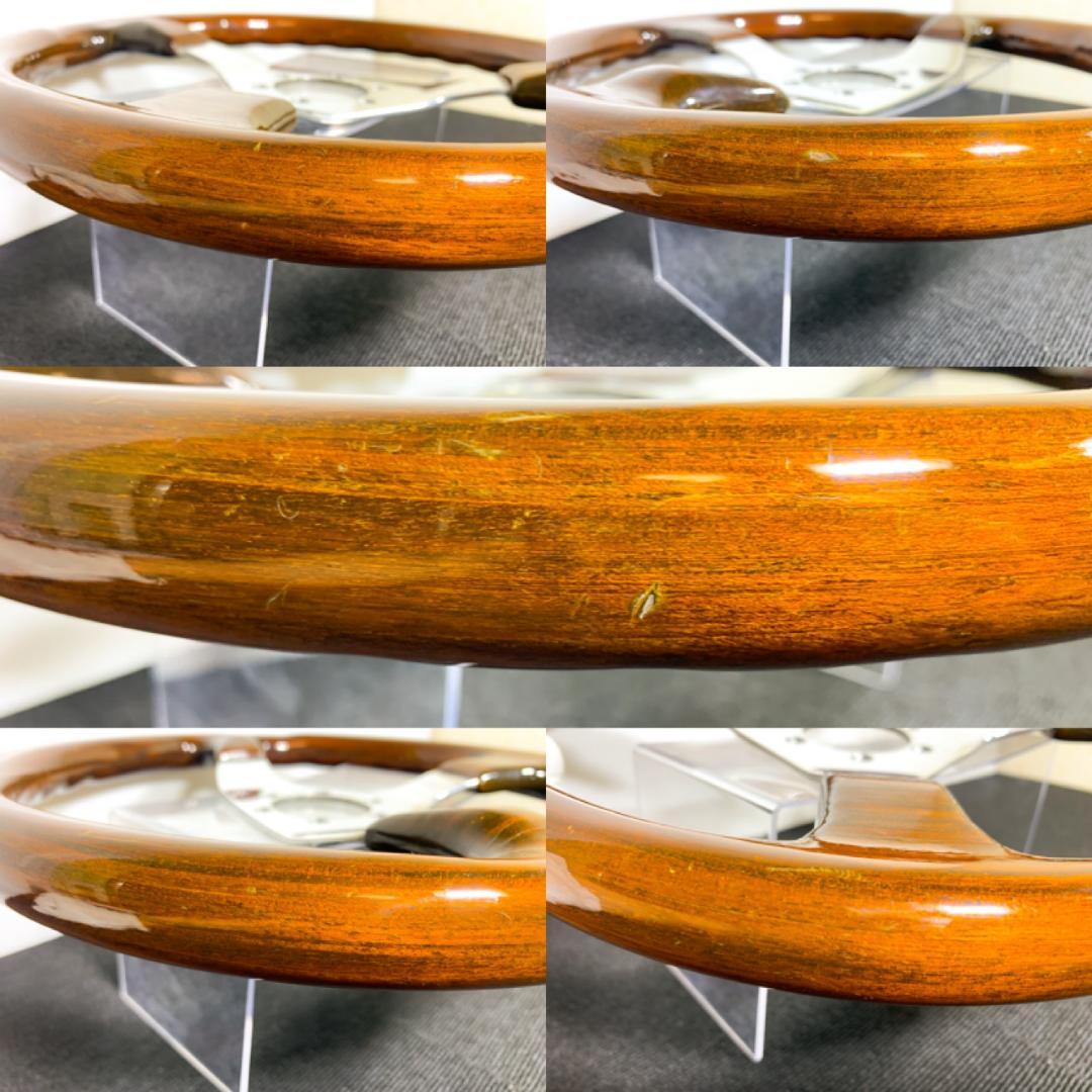 MOMO モモ ヴェローチェ ウッドステアリング 35cm ダークウッド