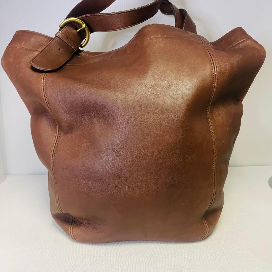 COACH オールドコーチ レザー　トートバッグ ハンドバッグ ビンテージ
