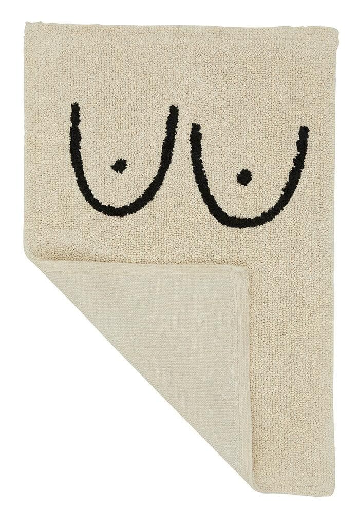 【即発】Cold Picnic おっぱい バスマット クリーム