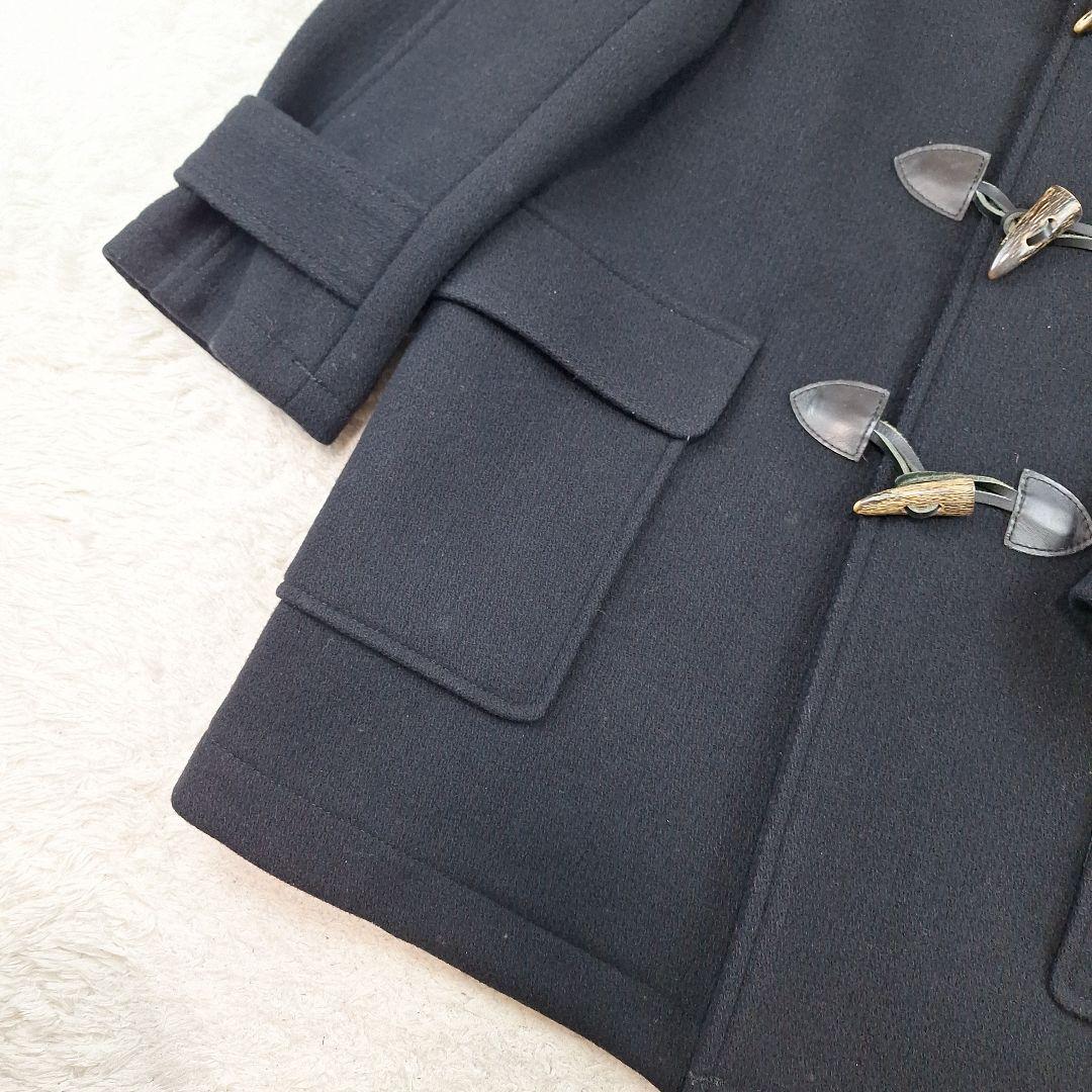 ヒステリックグラマー　デニムドッキング　ダッフルコート　ブラック　M