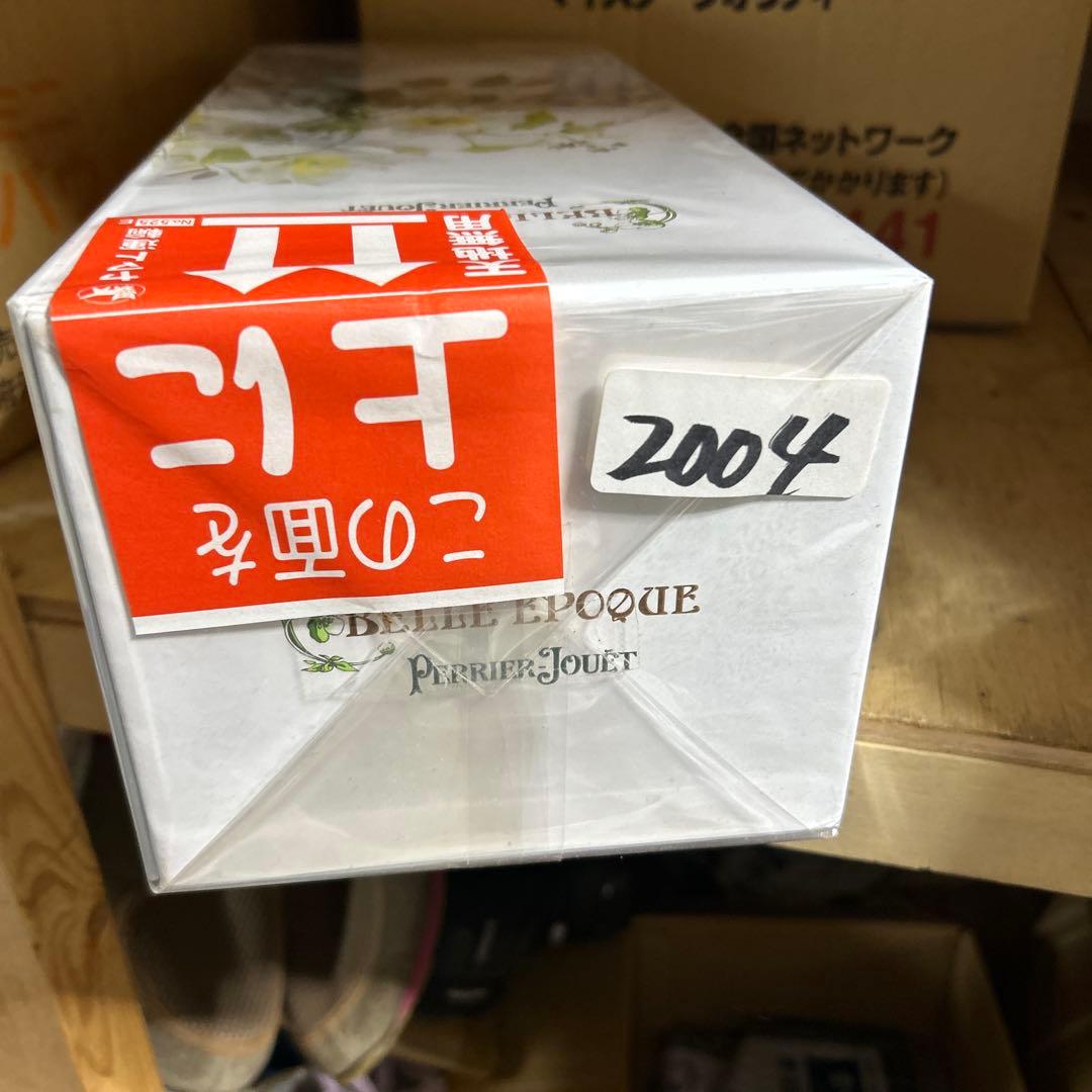 ベルエポック (Perrier-Jouët) 2004 未開封　箱入り