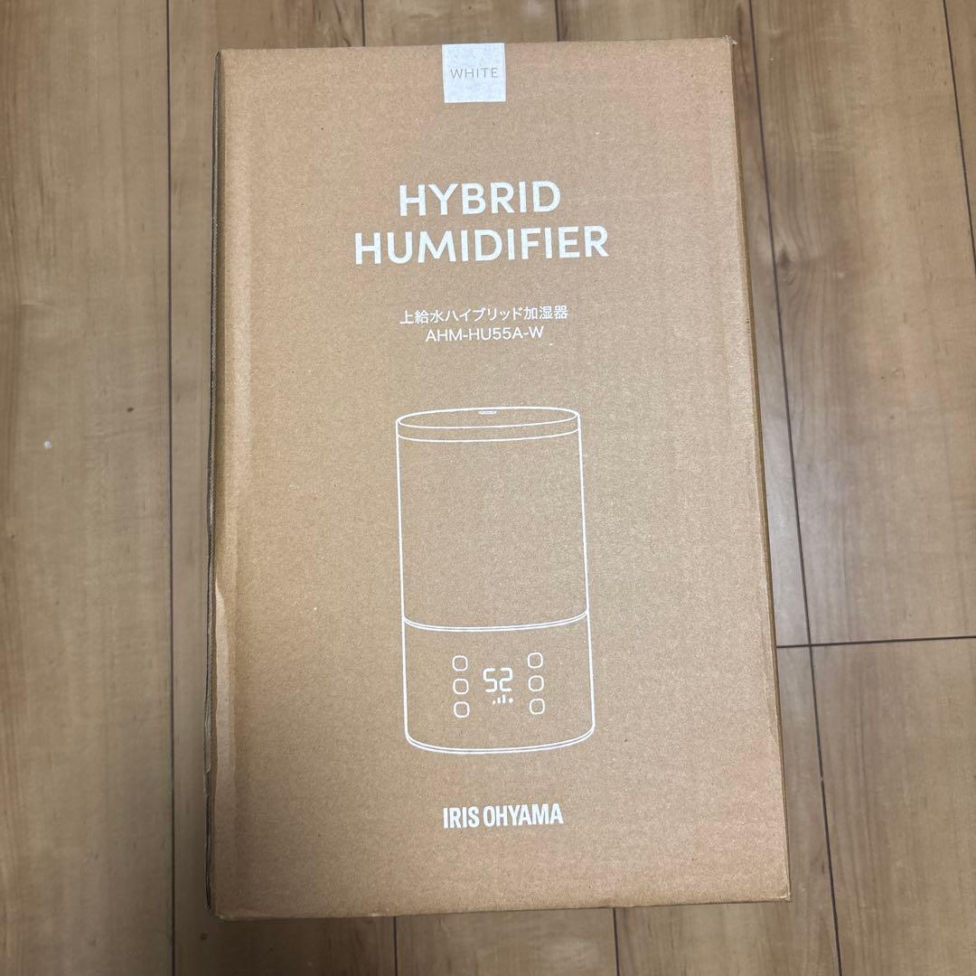 IRIS OHYAMA ハイブリッド加湿器 ARM-HU55A-W