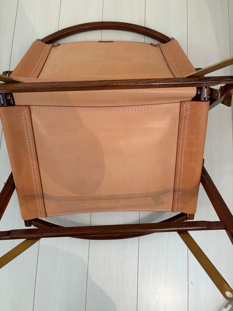 カーミットチェア　ウォールナット　ピノワークス　レザー　フルカスタム