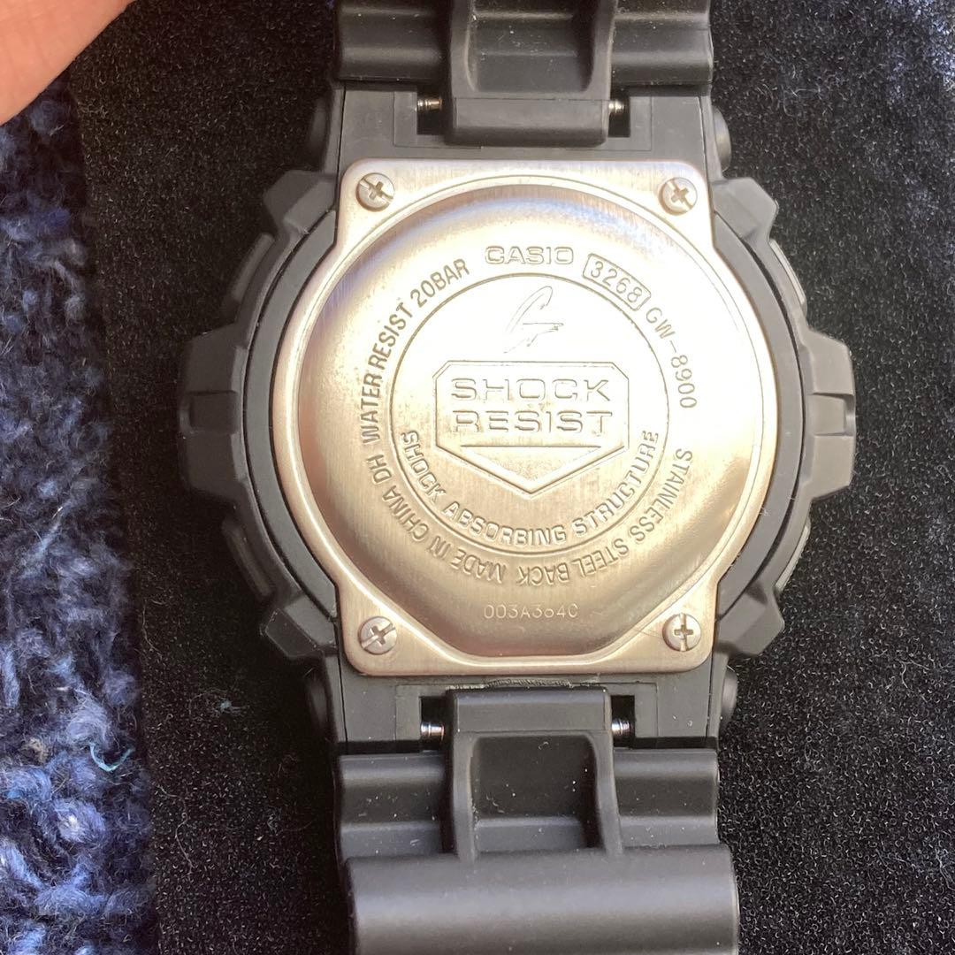 【未使用品】CASIO G-SHOCK GW-8900-1JF【電波ソーラー】