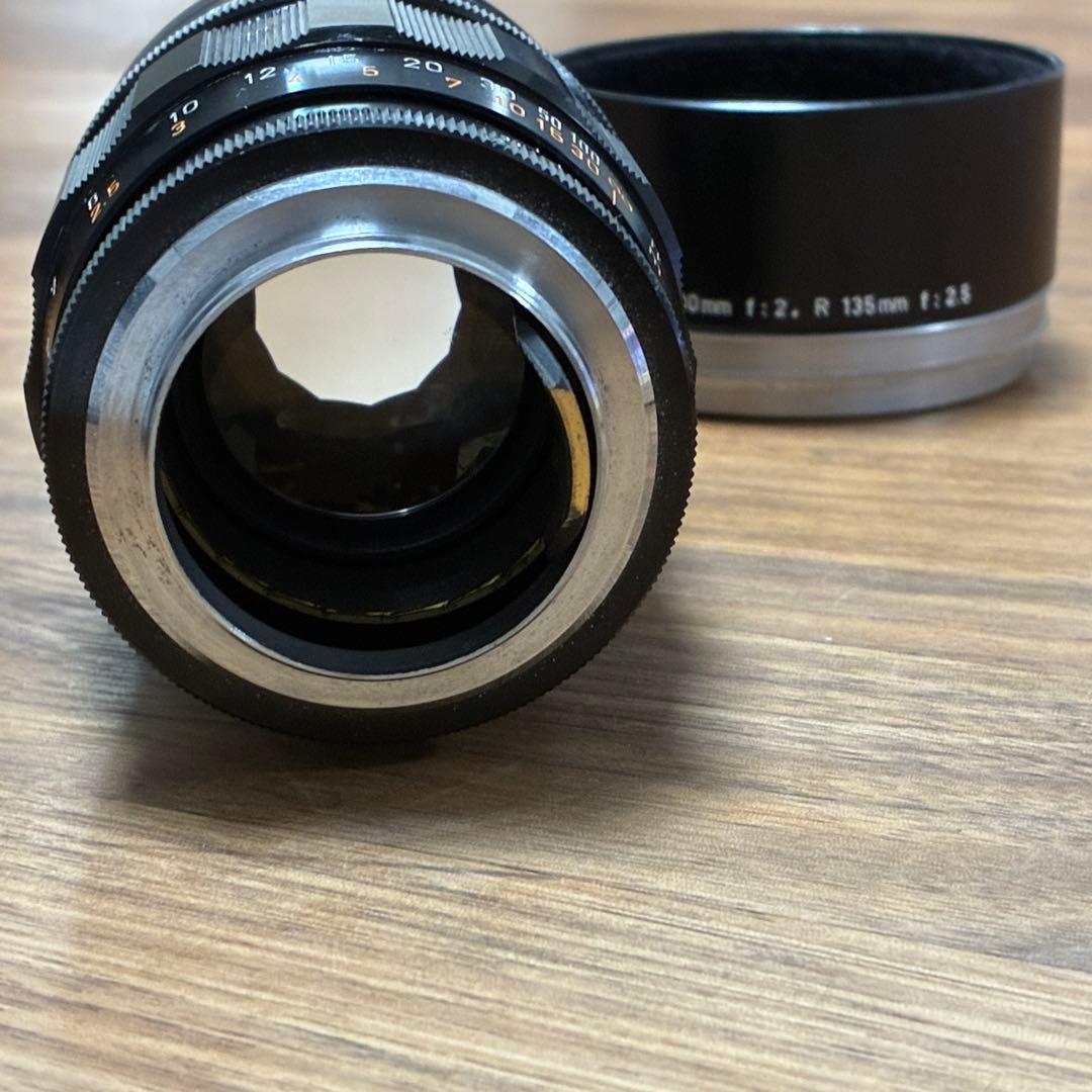 美品　CANON 100mm f/2 レンズ キヤノン　l39