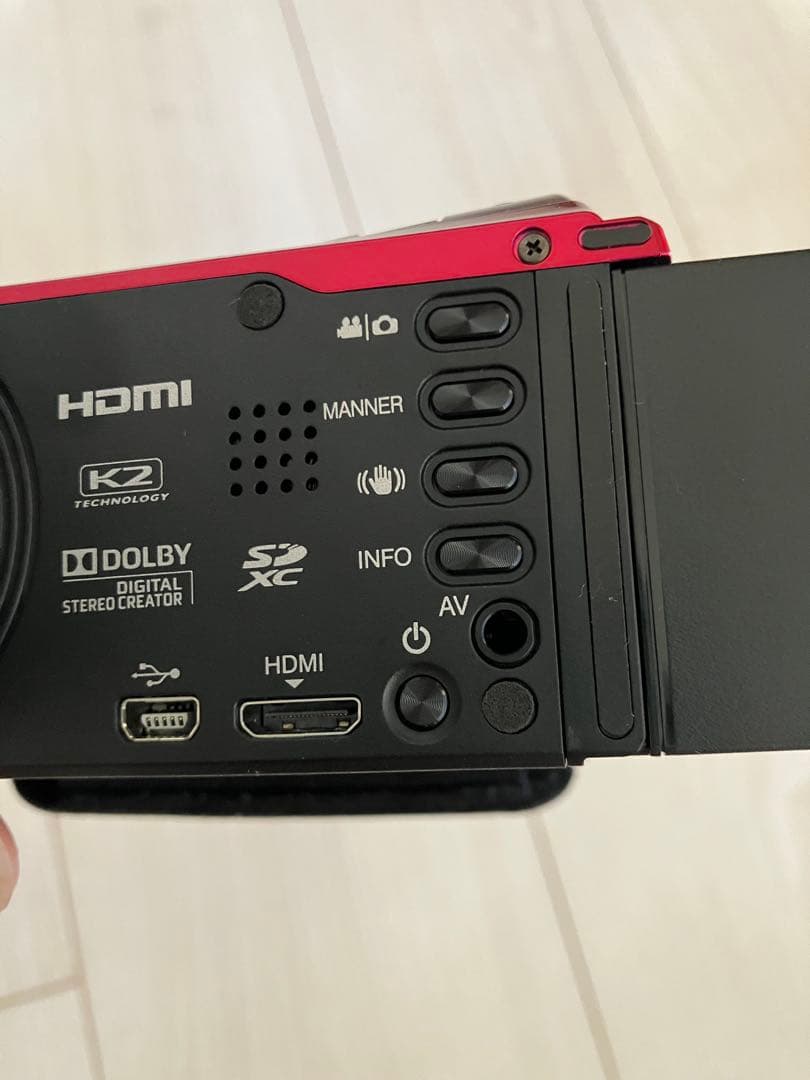 極美品！JVC Everio エブリオ ビデオカメラ GZ-E770 本体