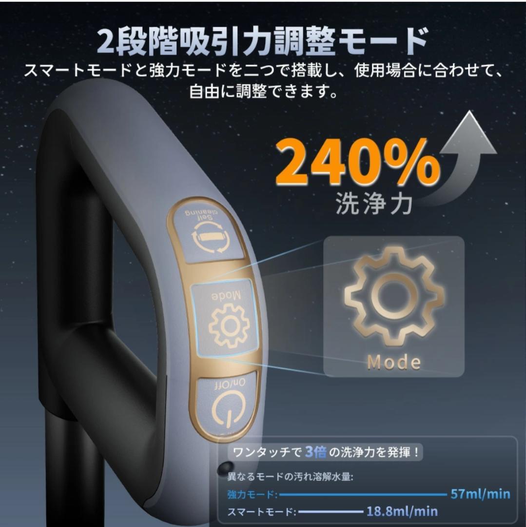 スティッククリーナー本体 20000PA 250W