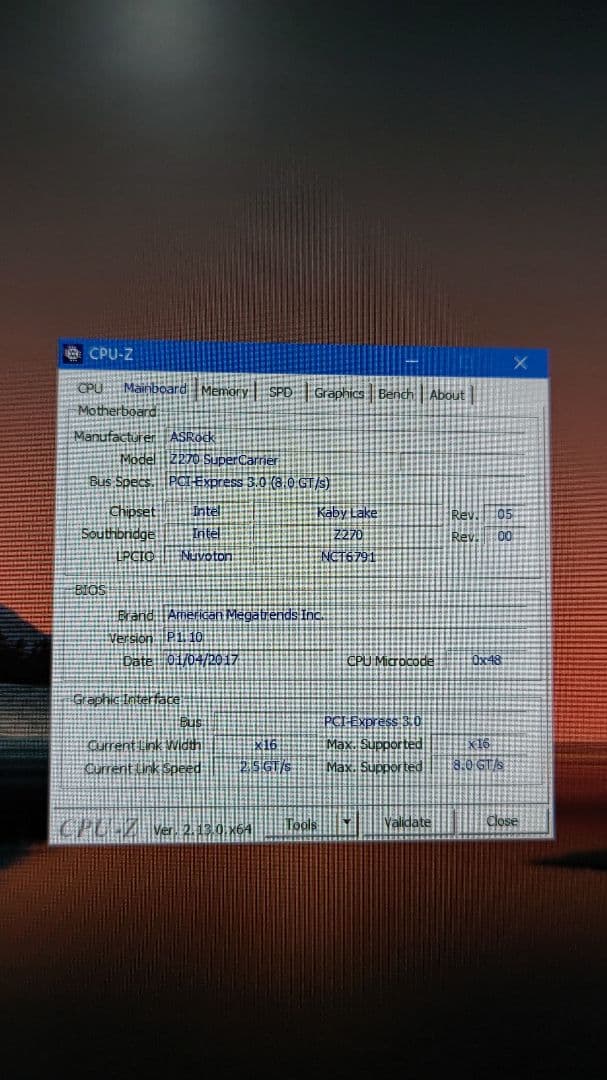 z270Asrock Supercarrier+クーラー+ケース