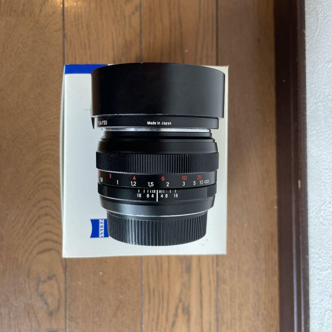 レンズ(ズーム) Carl Zeiss Planar T* 50mm F1.4 ZE