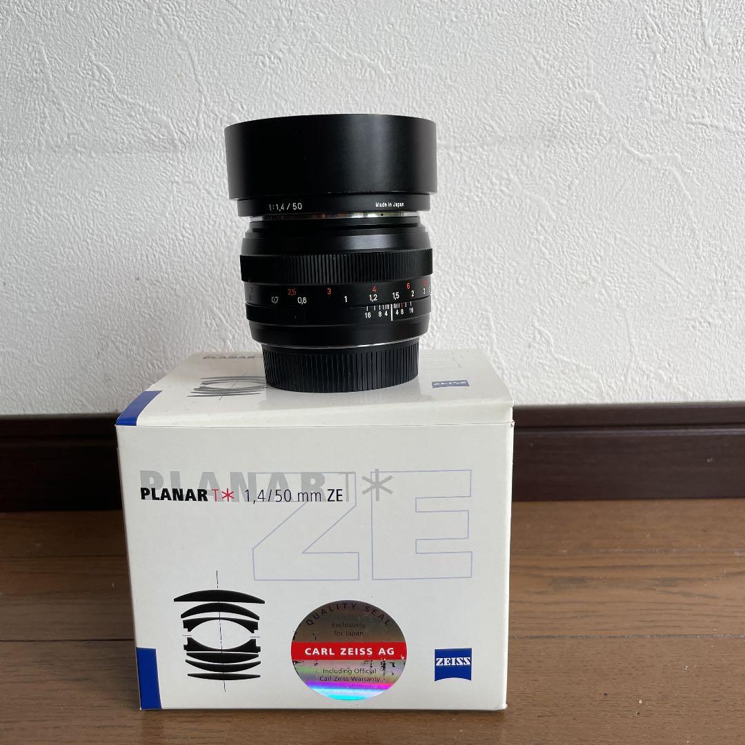 レンズ(ズーム) Carl Zeiss Planar T* 50mm F1.4 ZE