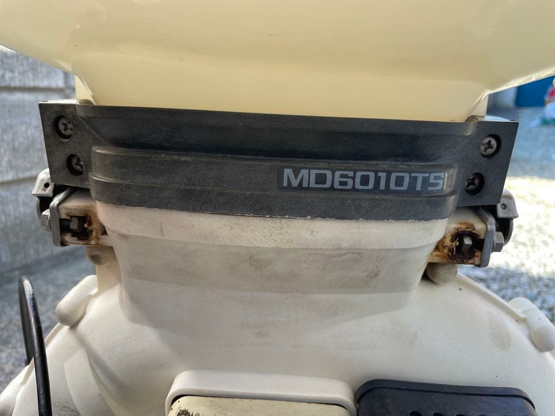 ジャンクですが動作OK‼️丸山 MD6010TS 背負動力散布機