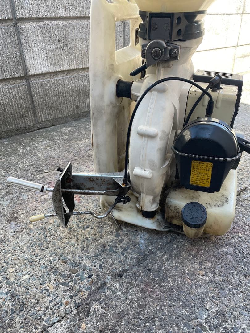 ジャンクですが動作OK‼️丸山 MD6010TS 背負動力散布機