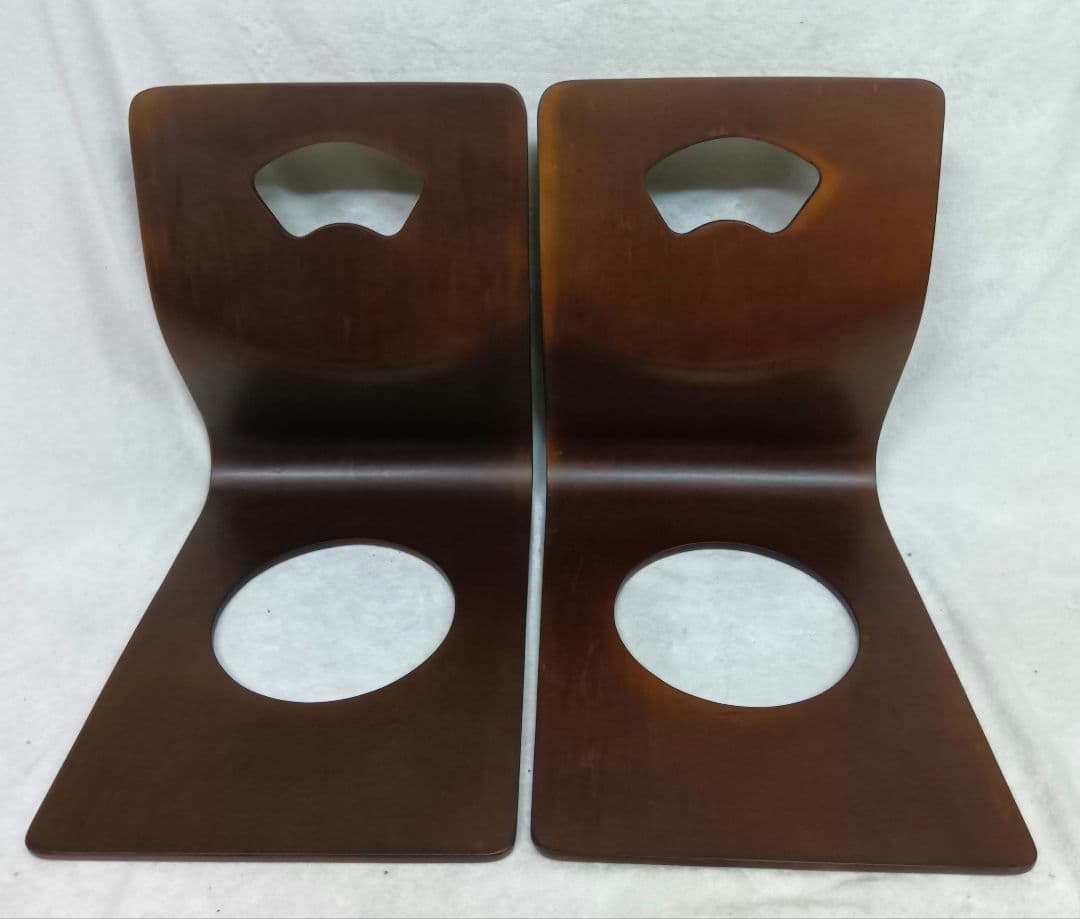 ニトリ　木製座椅子　6脚セット　曲げ座椅子　和座椅子 旅館　和室　こたつ　居酒屋