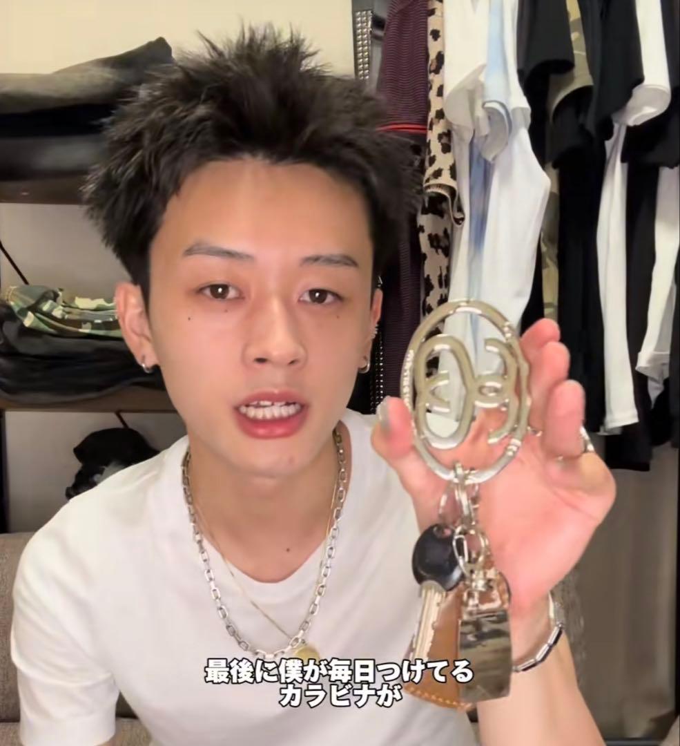 最終値下げ‼️Stussy SS LINK Silver カラビナ