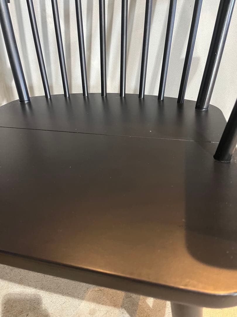 1人掛けソファ 椅子 ブラック　IKEA