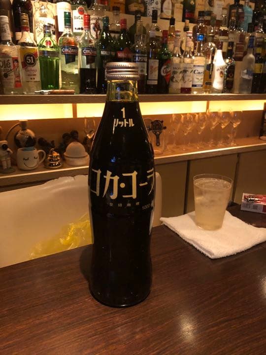 コカコーラ 瓶 1リットル アンティーク