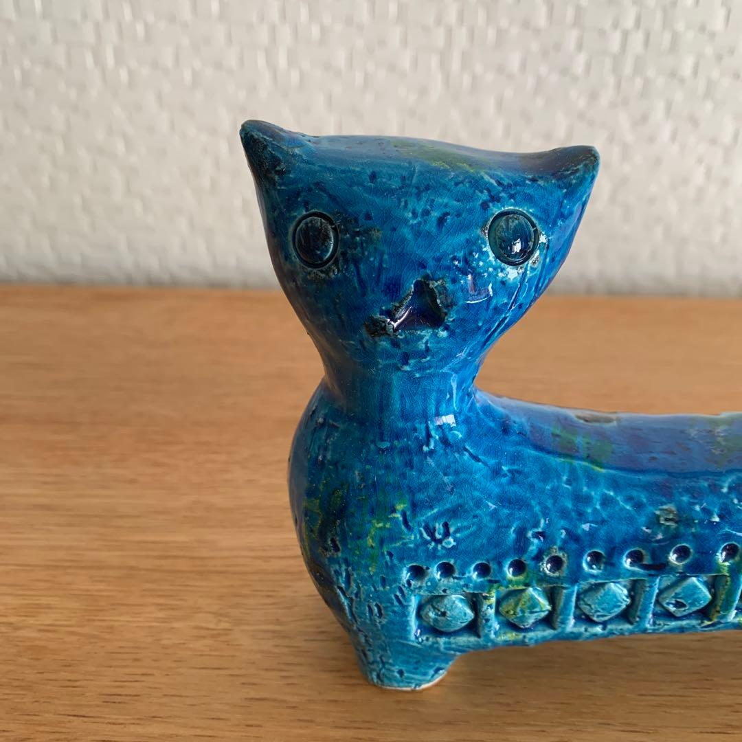 BITOSSI ビトッシ　リミニブルー　ねこ