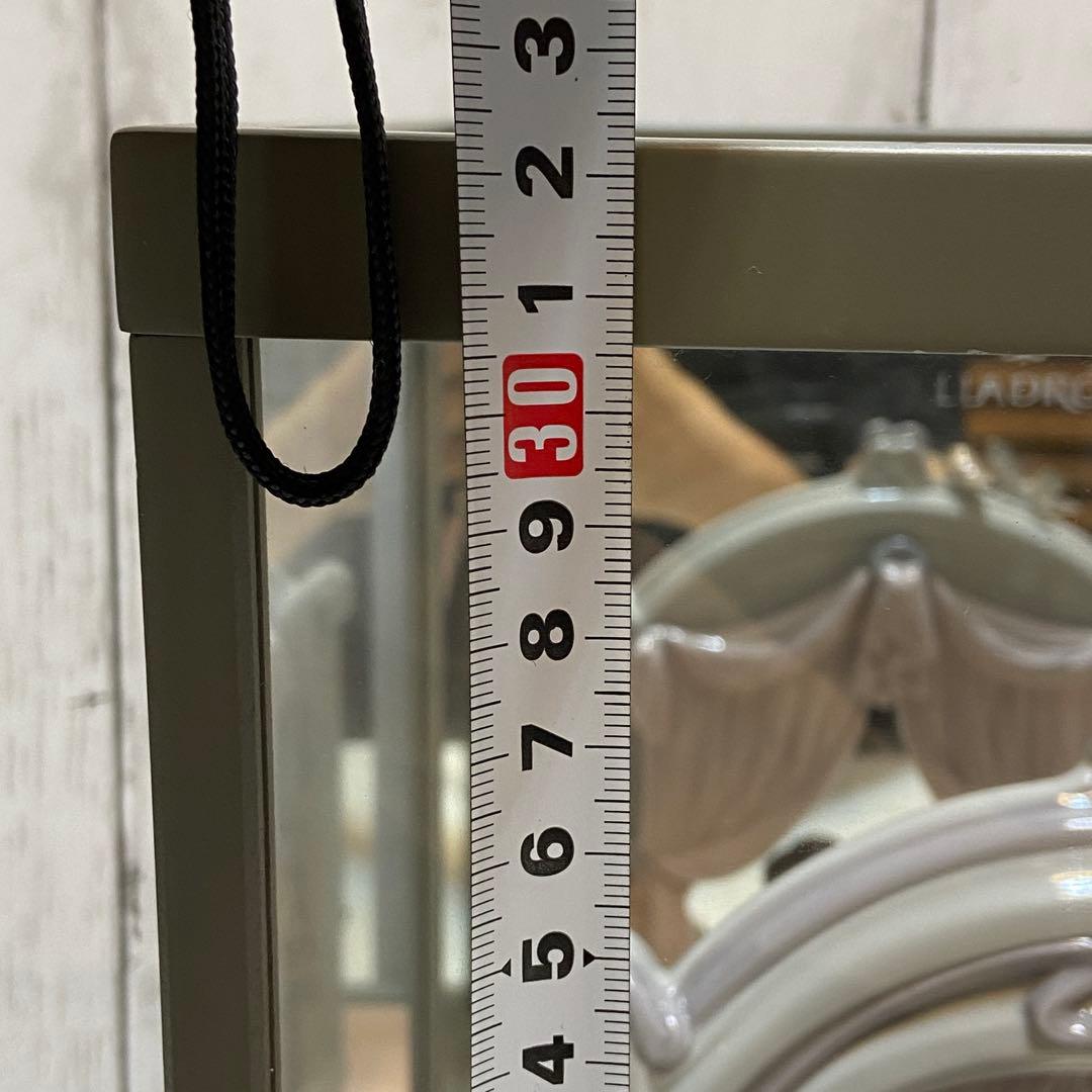 LLADRO リヤドロ⭐️可愛いながめ　置物　陶器　ガラスケース付き