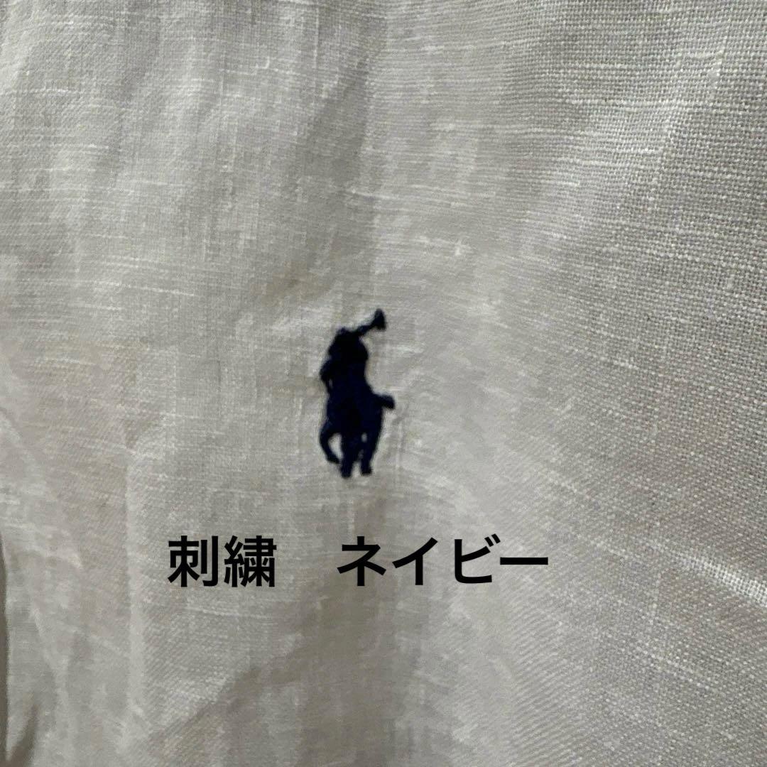 ラルフローレン　リネンシャツ