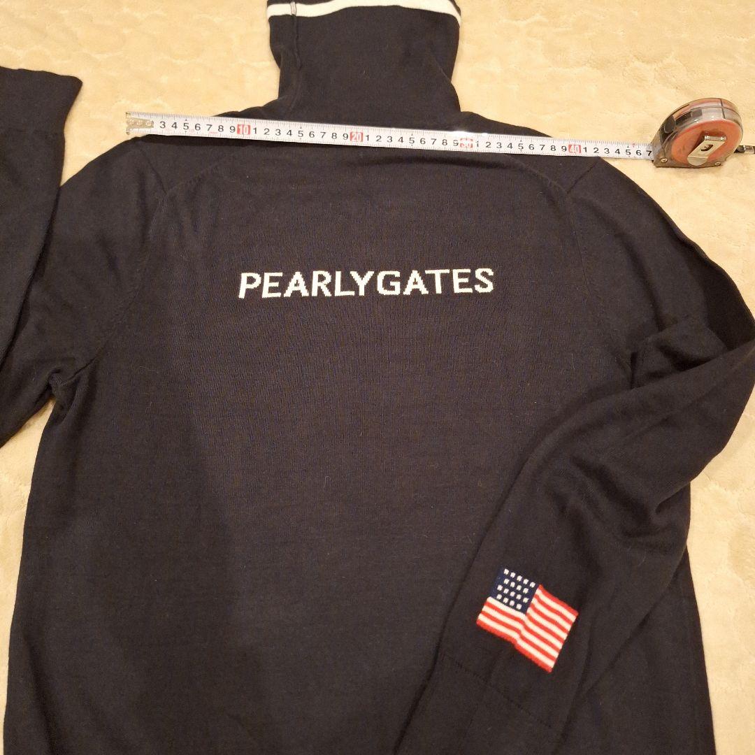 未使用　PEARLYGATES 　パーリーゲイツ　メンズ　ゴルフ　黒Size4