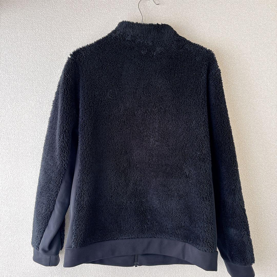 【美品】adidas ボアフリース セットアップ 上下 2点セット ゴルフ 黒