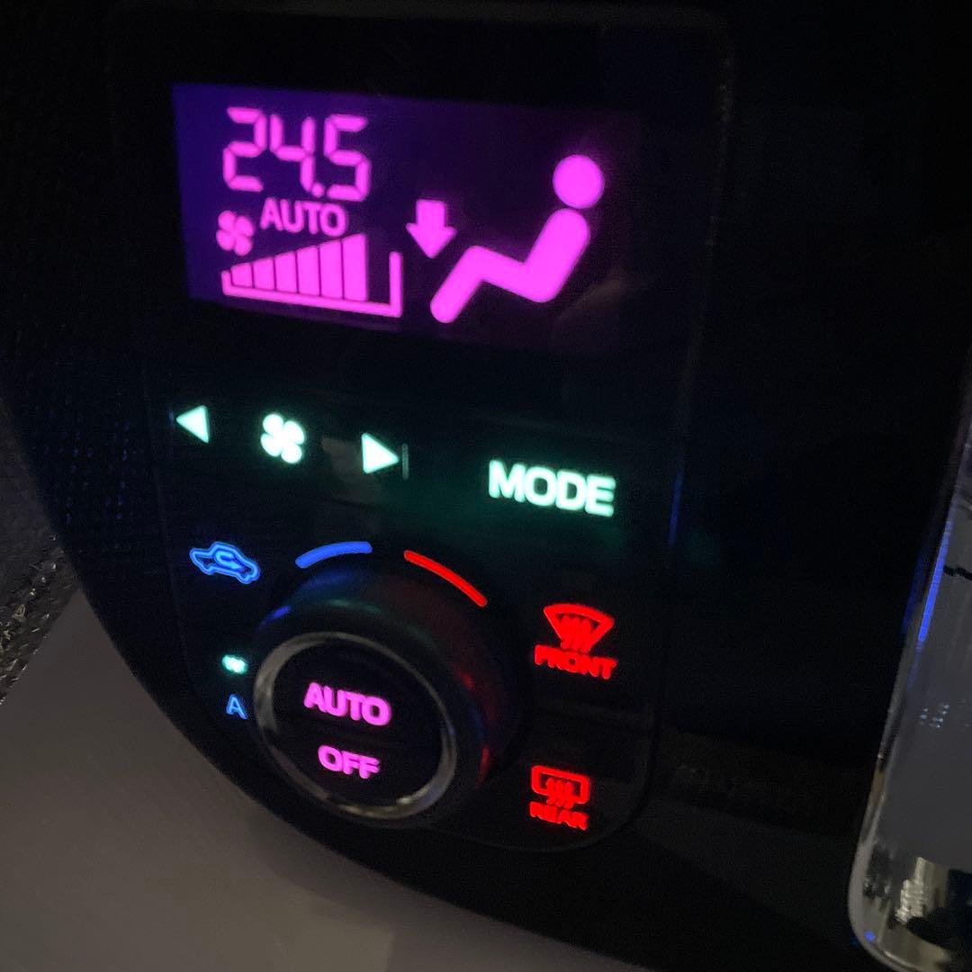 ムーブ　キャンバス　LED交換済み 完成品 エアコン パネル スイッチ