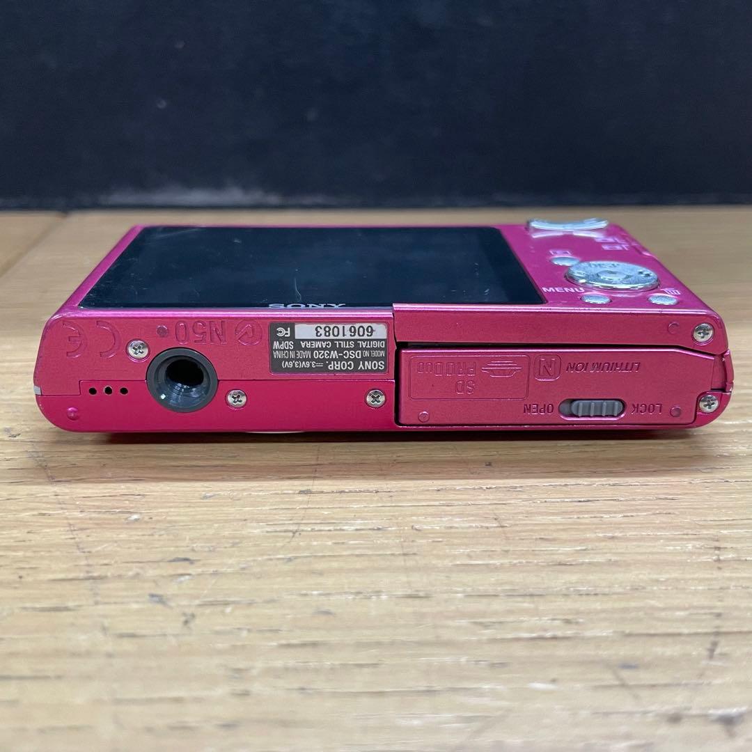 動作品 SONY CyberShot DSC-W320 ピンク