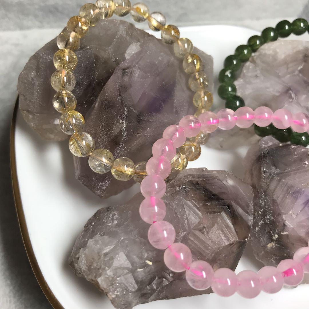 500★特別ご提供★愛の守護石♡【幻影紫水晶アメジストファントム原石セット】❤️