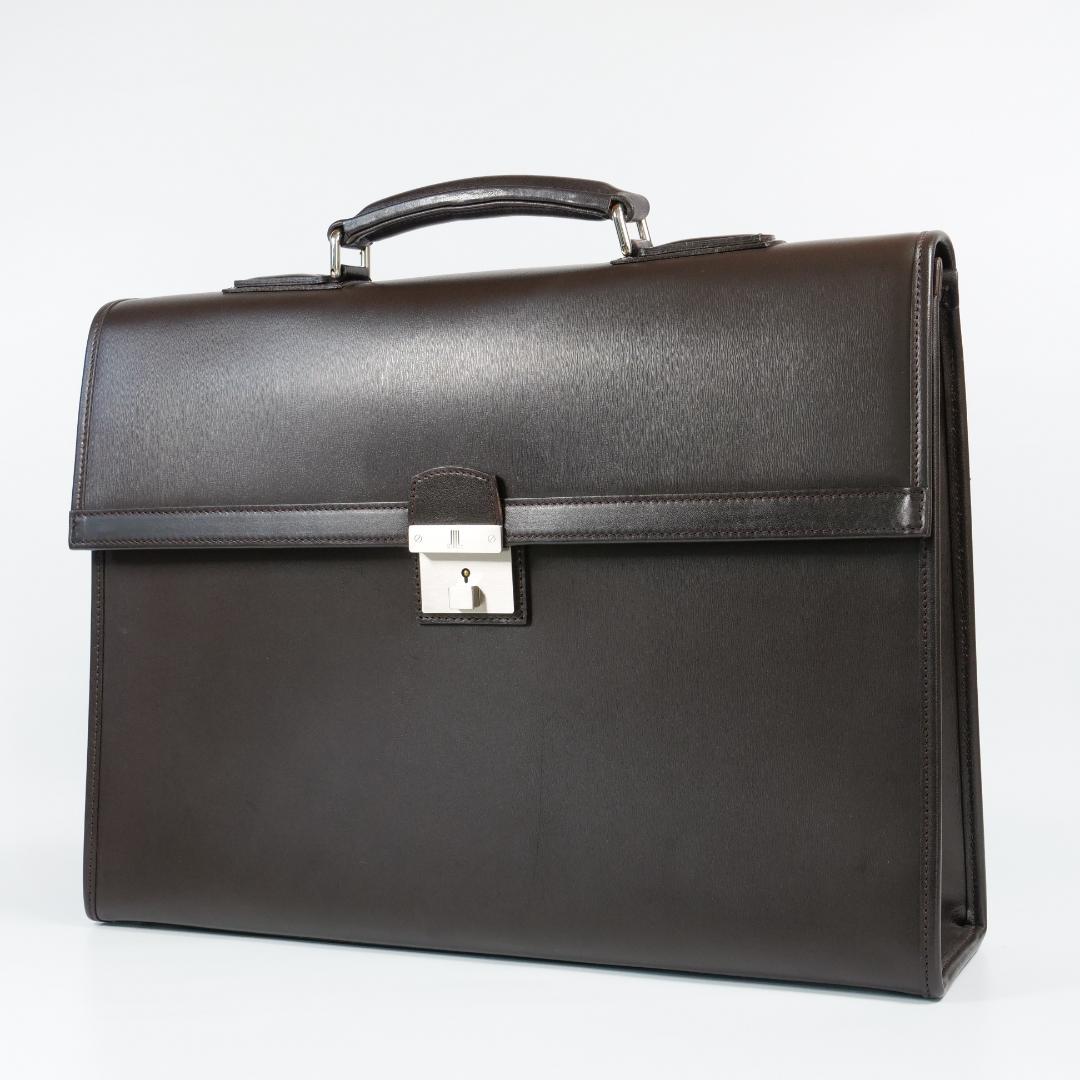 極美品✨ランバンコレクション ビジネスバッグ ブリーフケース レザー
