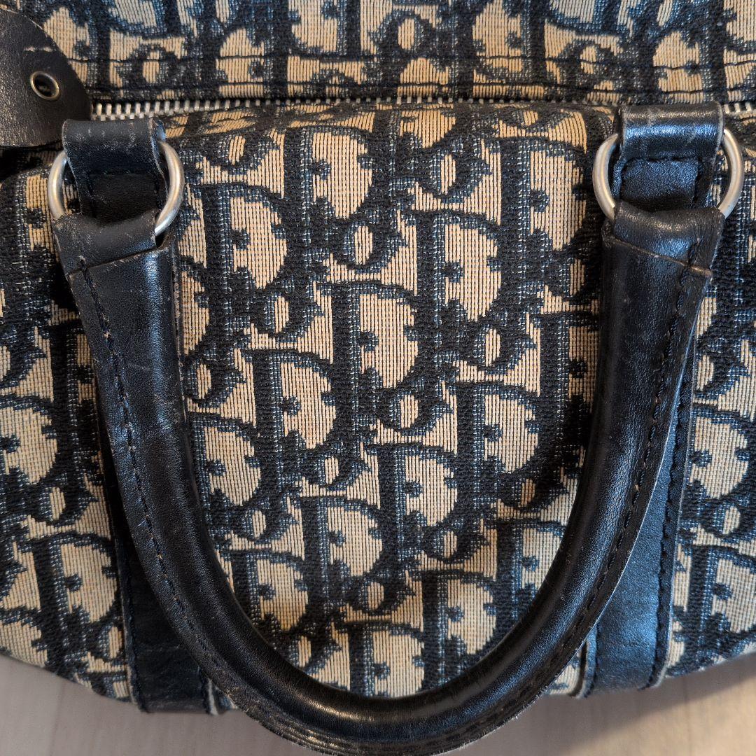 Christian Dior トロッター柄　ボストンバック